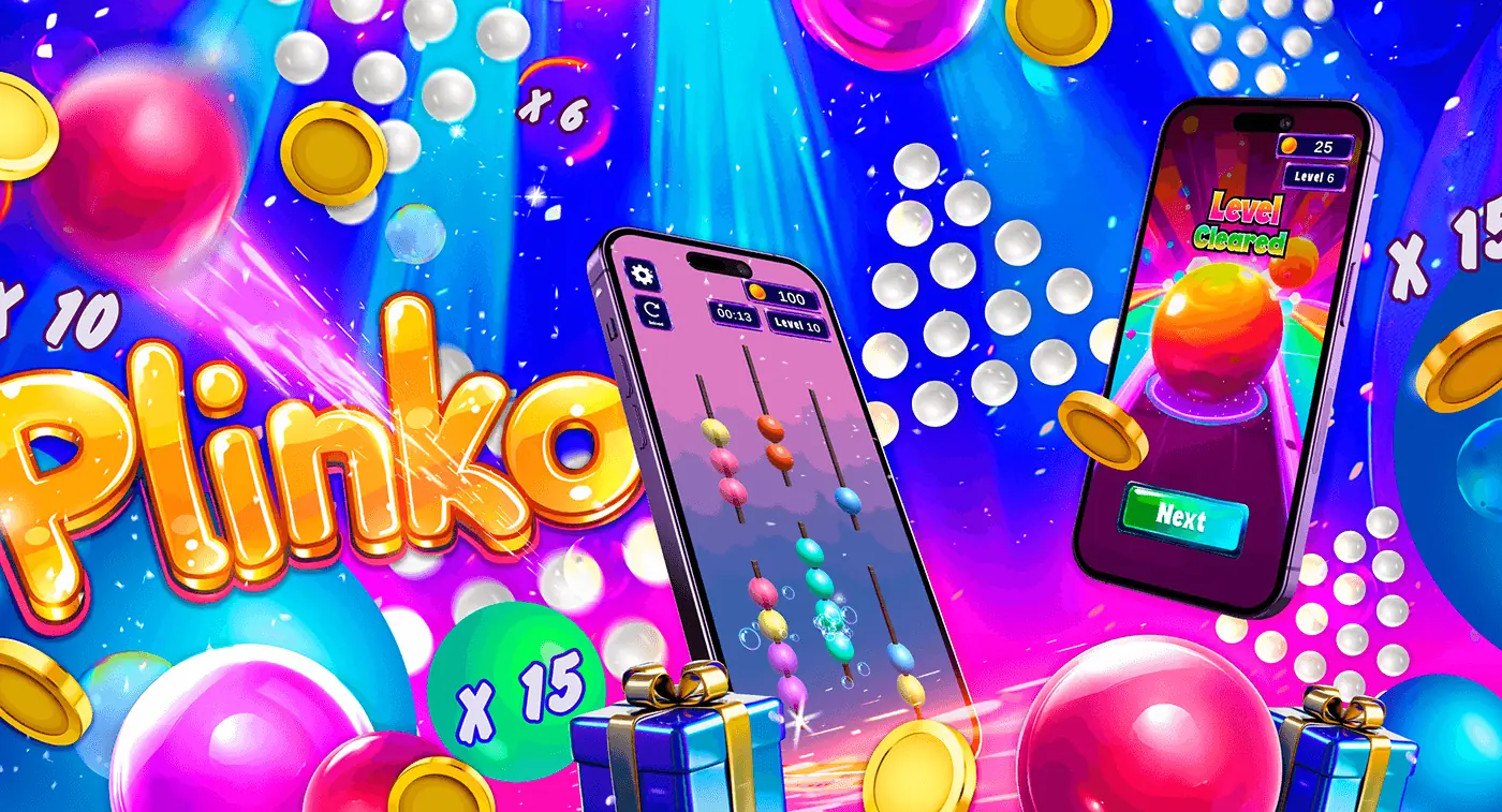 Rocket Plinko game